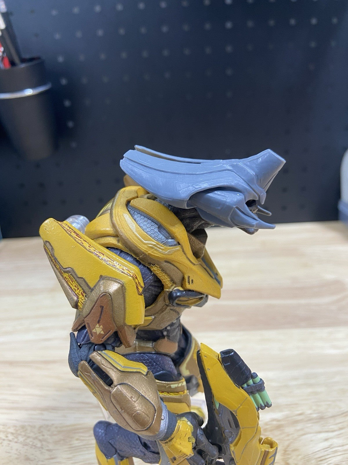 Mcfarlane Halo Reach Elite General Helmet 3d Resin Print